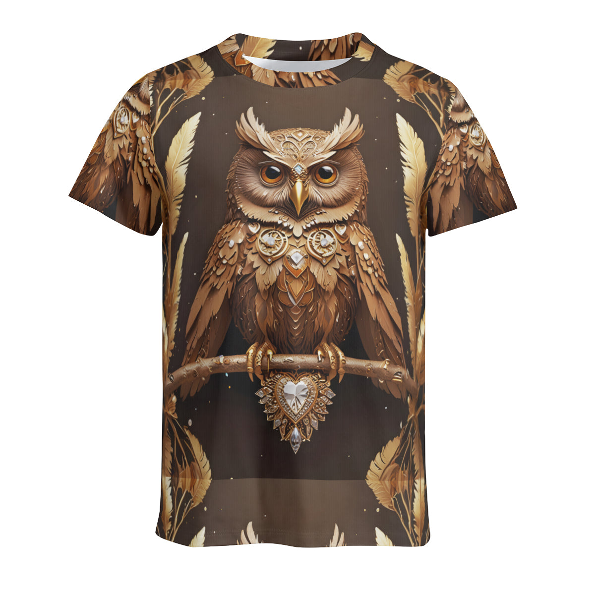 Elegant Owl Men's Comfort T-Shirt