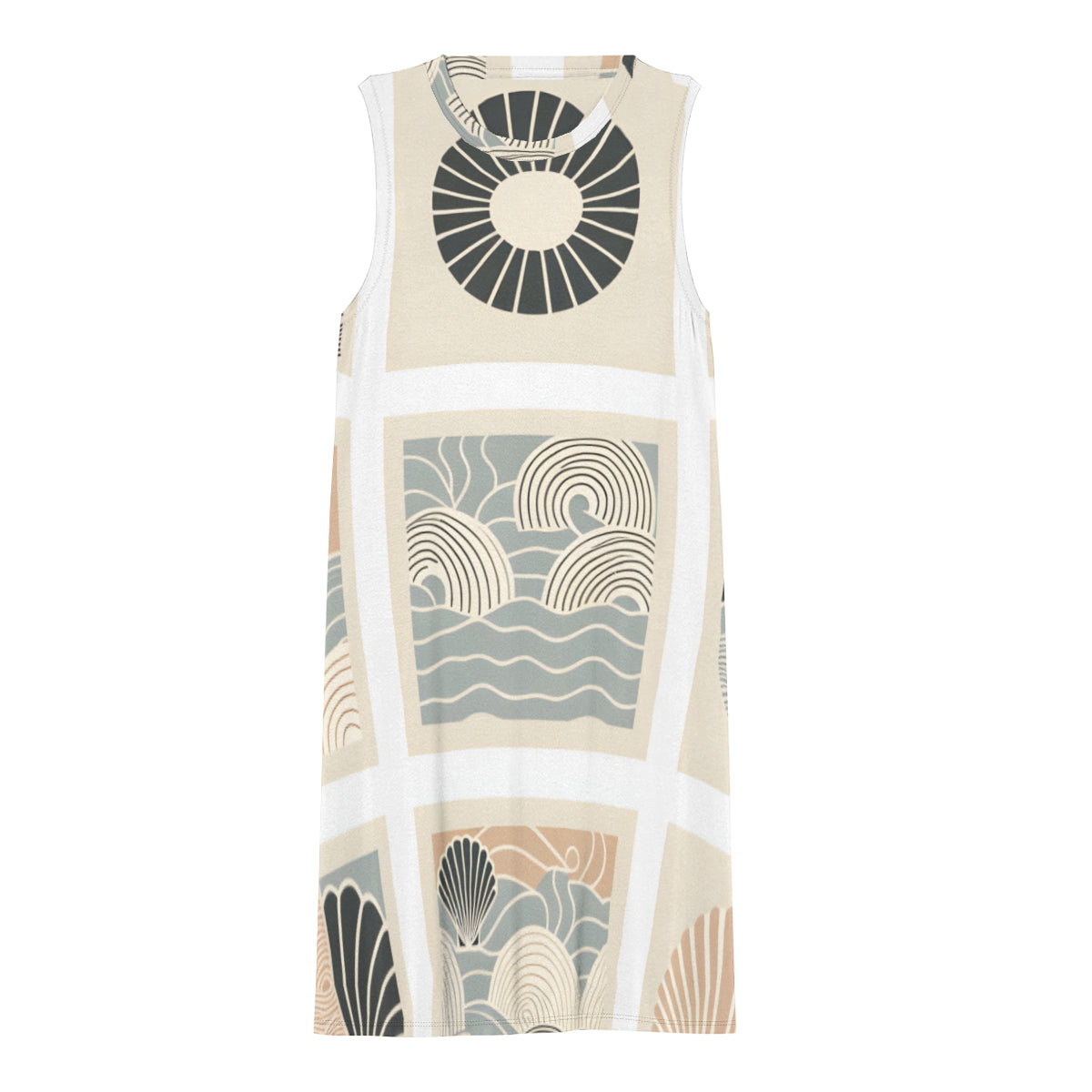 Minimalistic  Women's Casual Dress | Polyester