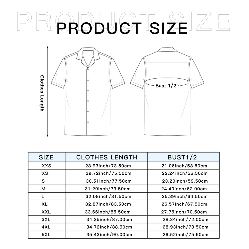 Blue Jeans Design Short Sleeves Men's Shirt