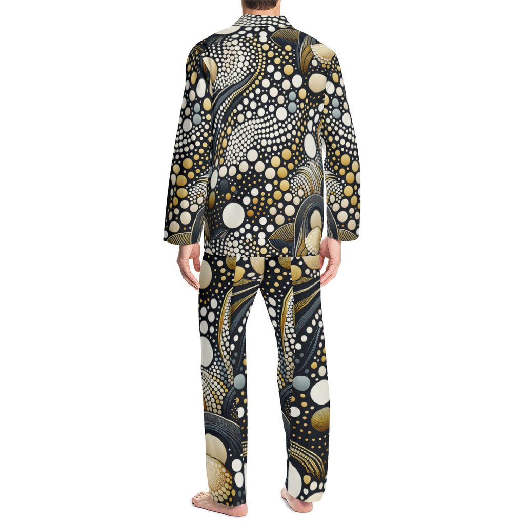 Abstract Dotted Adult Long-Sleeved (Multi-Sided Design) | Polyester