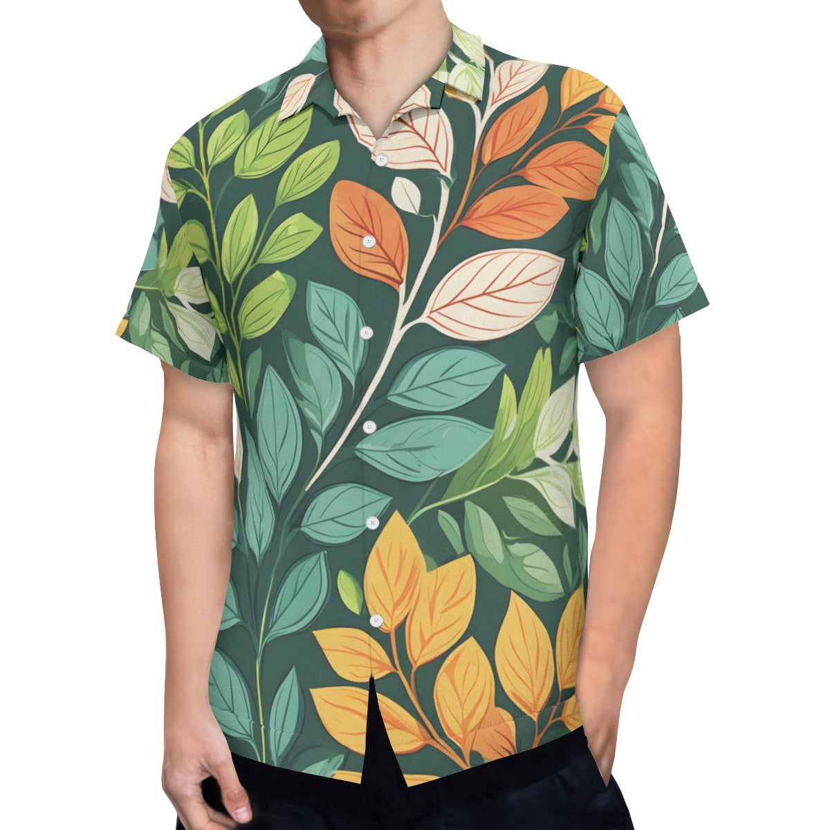 Plant Life Short Sleeves Men's Shirt
