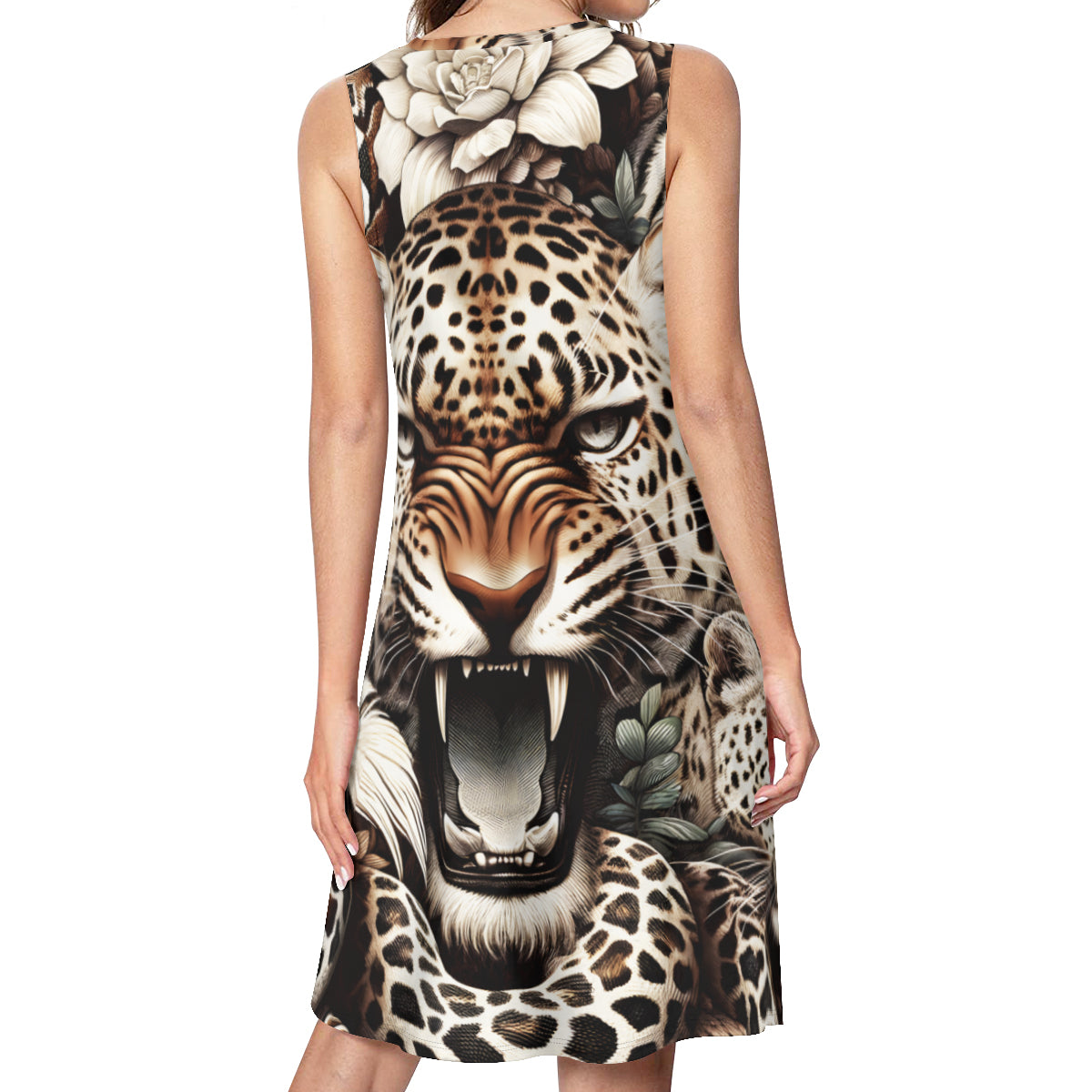 Tiger Women's Casual Dress | Polyester