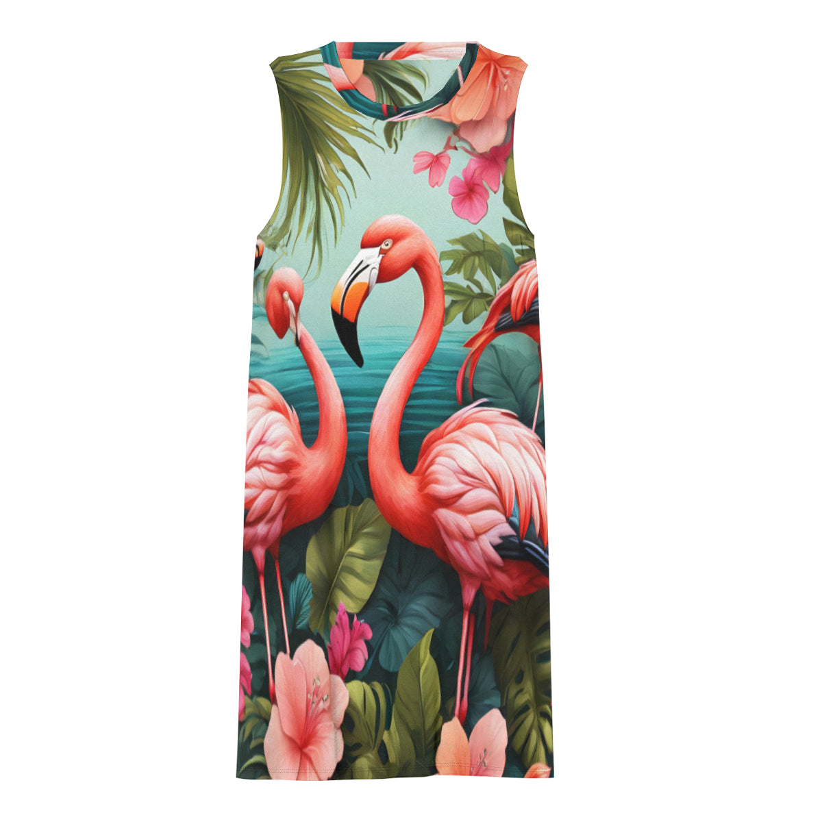 Flamingo Women's Casual Dress | Polyester