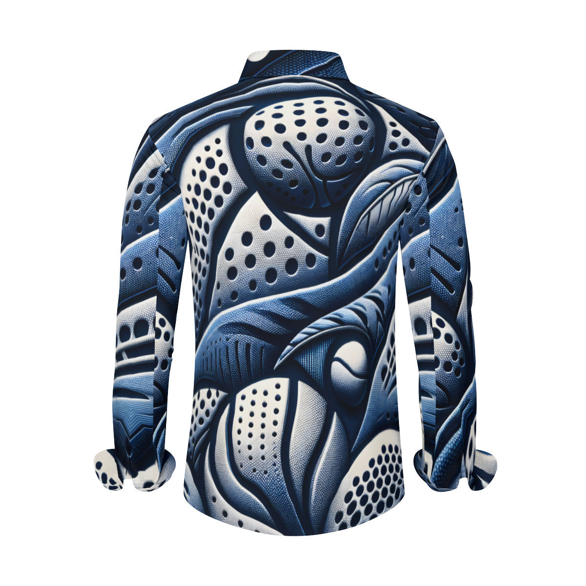 Blue Golf Men's Classic Long-Sleeved Shirt | Polyester
