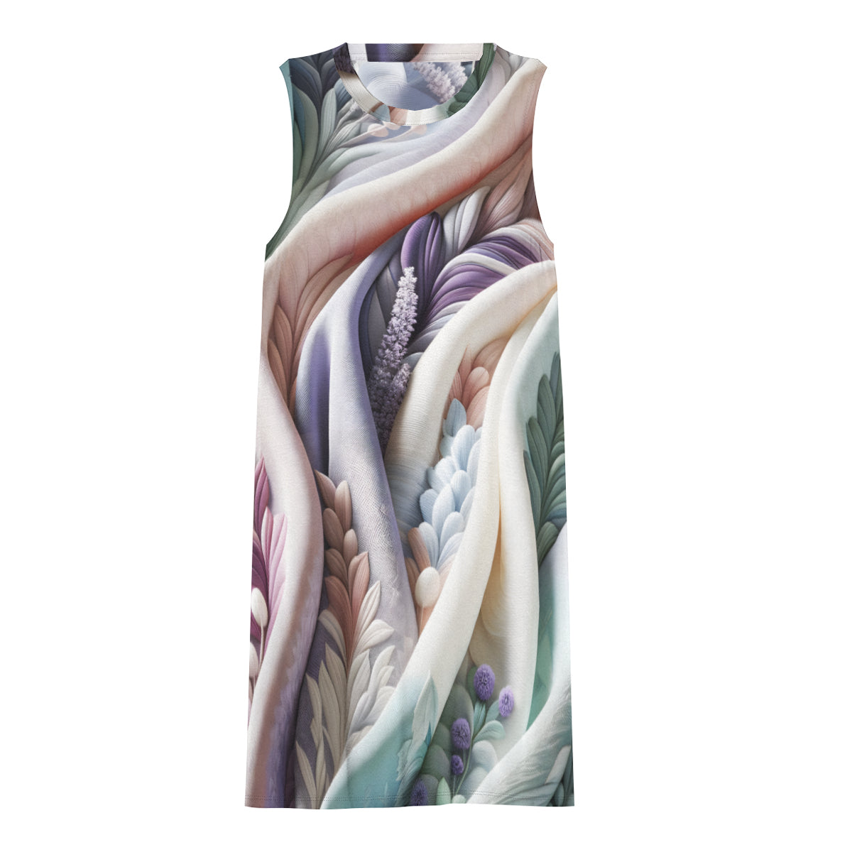 Abstract Women's Casual Dress | Polyester