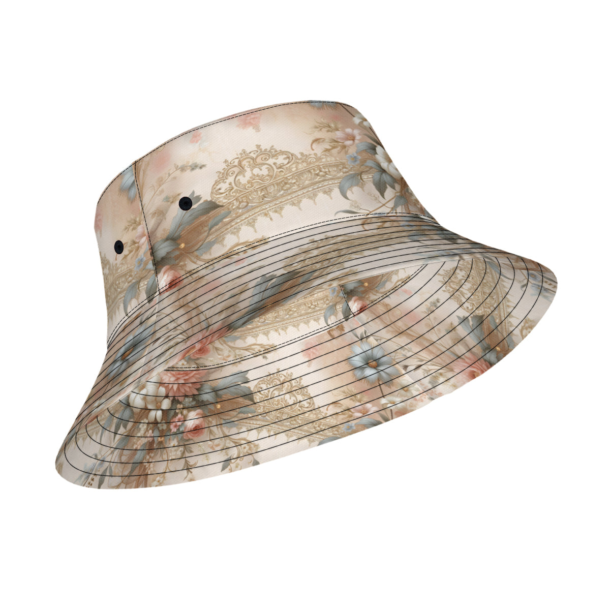 Abstract Minimal Double-Sided Unisex Polyester Bucket Hat