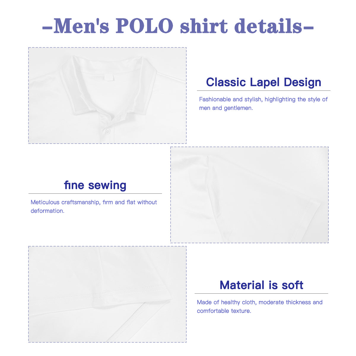 Tropical Men's Premium European Size POLO Shirt | 95% Polyester+5% Spandex