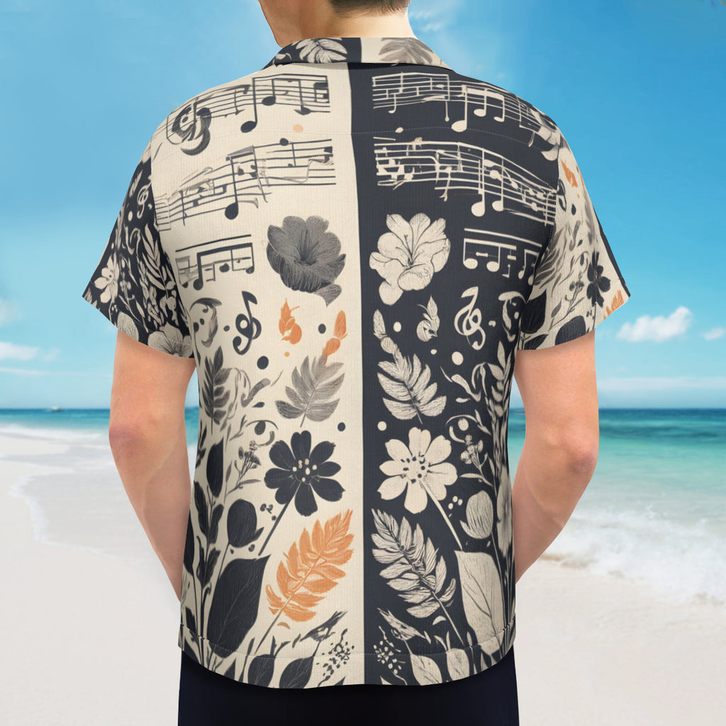 Musical Harmony  Short Sleeves Men's Shirt
