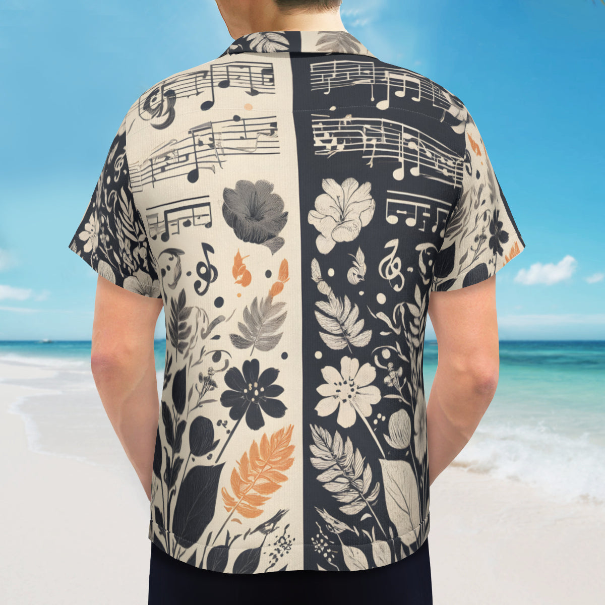 Musical Harmony  Short Sleeves Men's Shirt