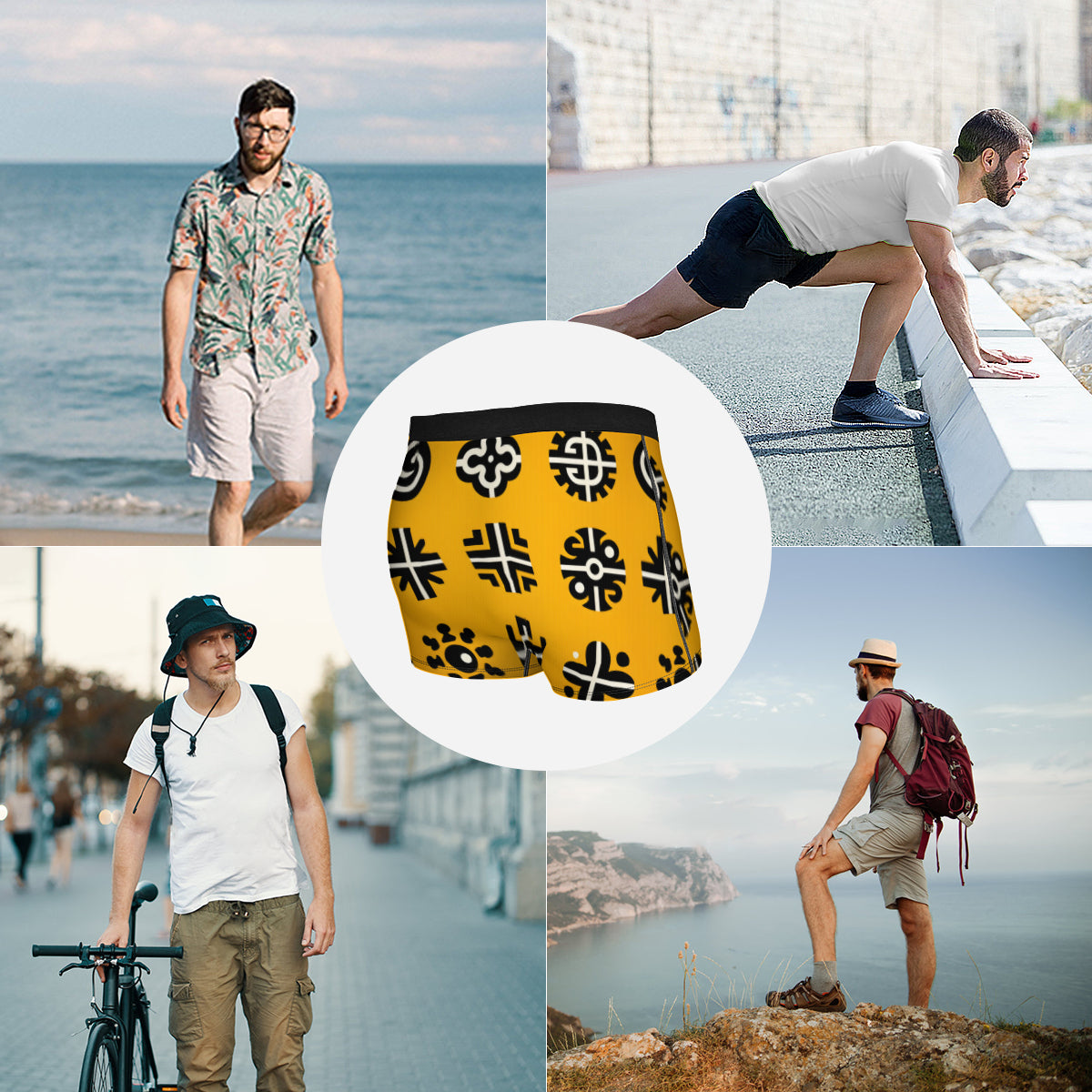 African Motifs Men's Underwear