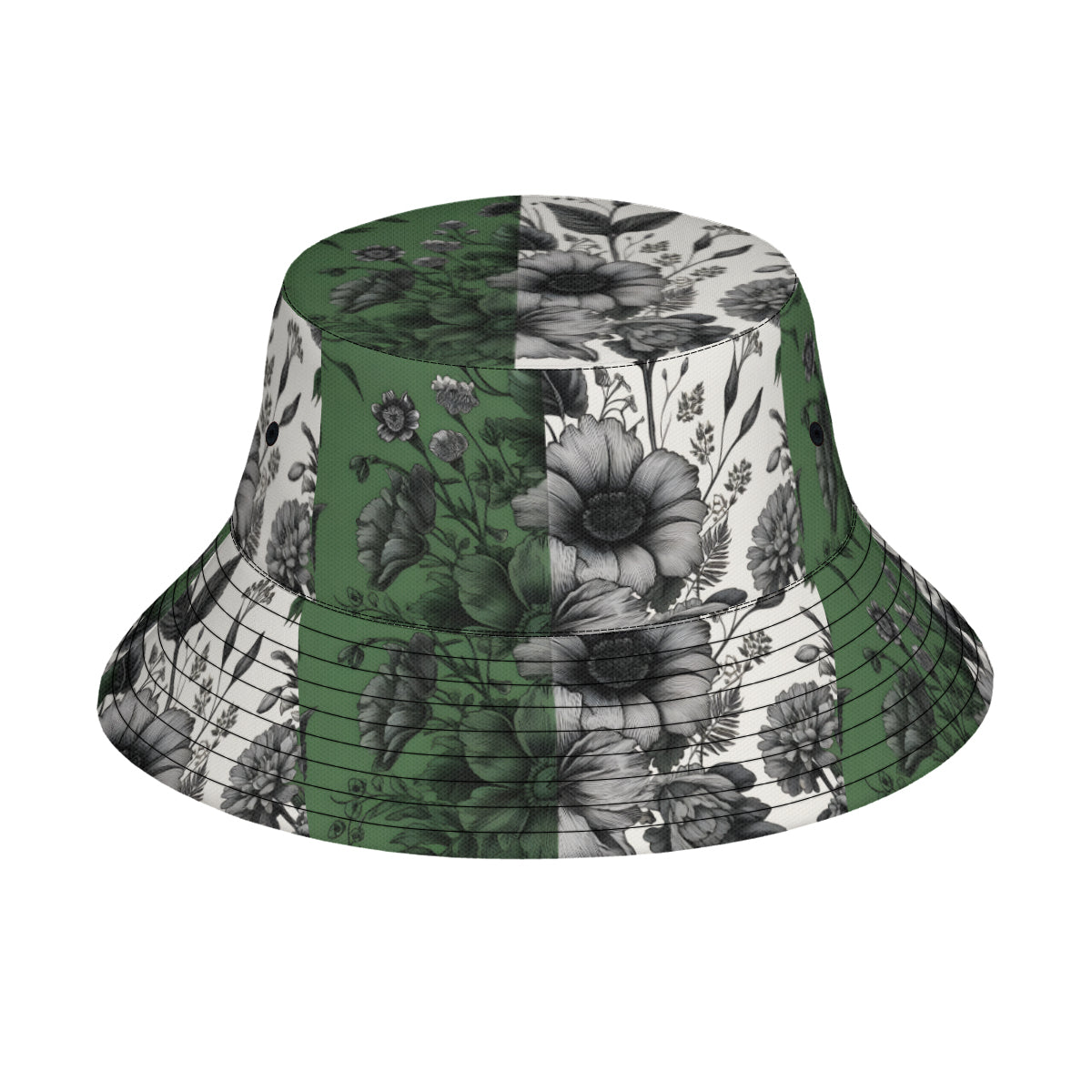 Botanicl Double-Sided Unisex Polyester Bucket Hat
