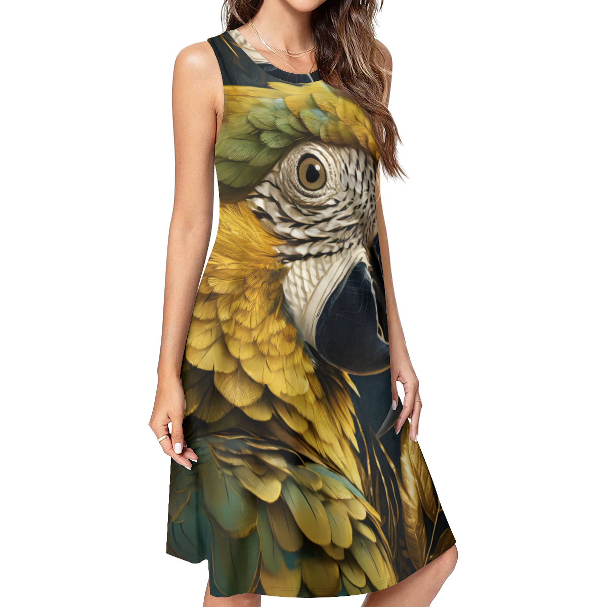 Parrot Women's Casual Dress | Polyester