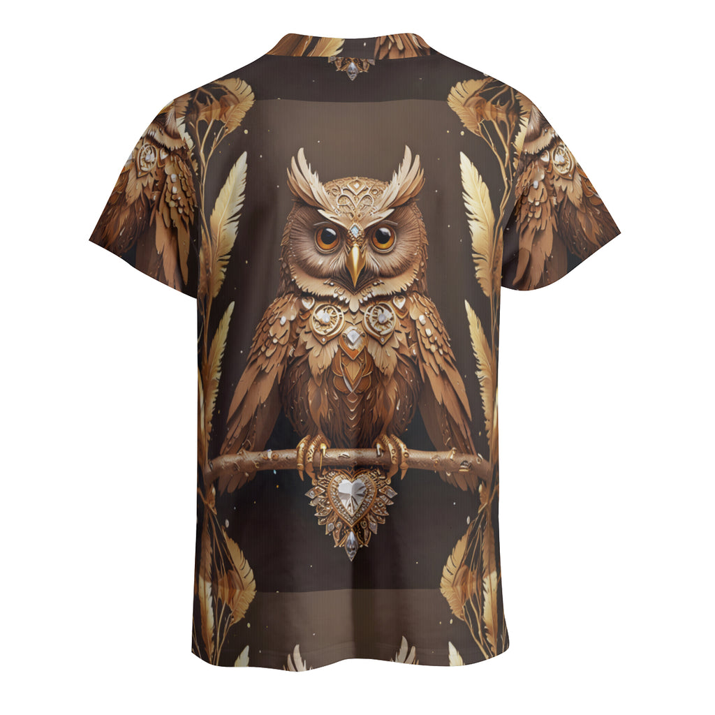 Elegant Owl Men's Comfort T-Shirt