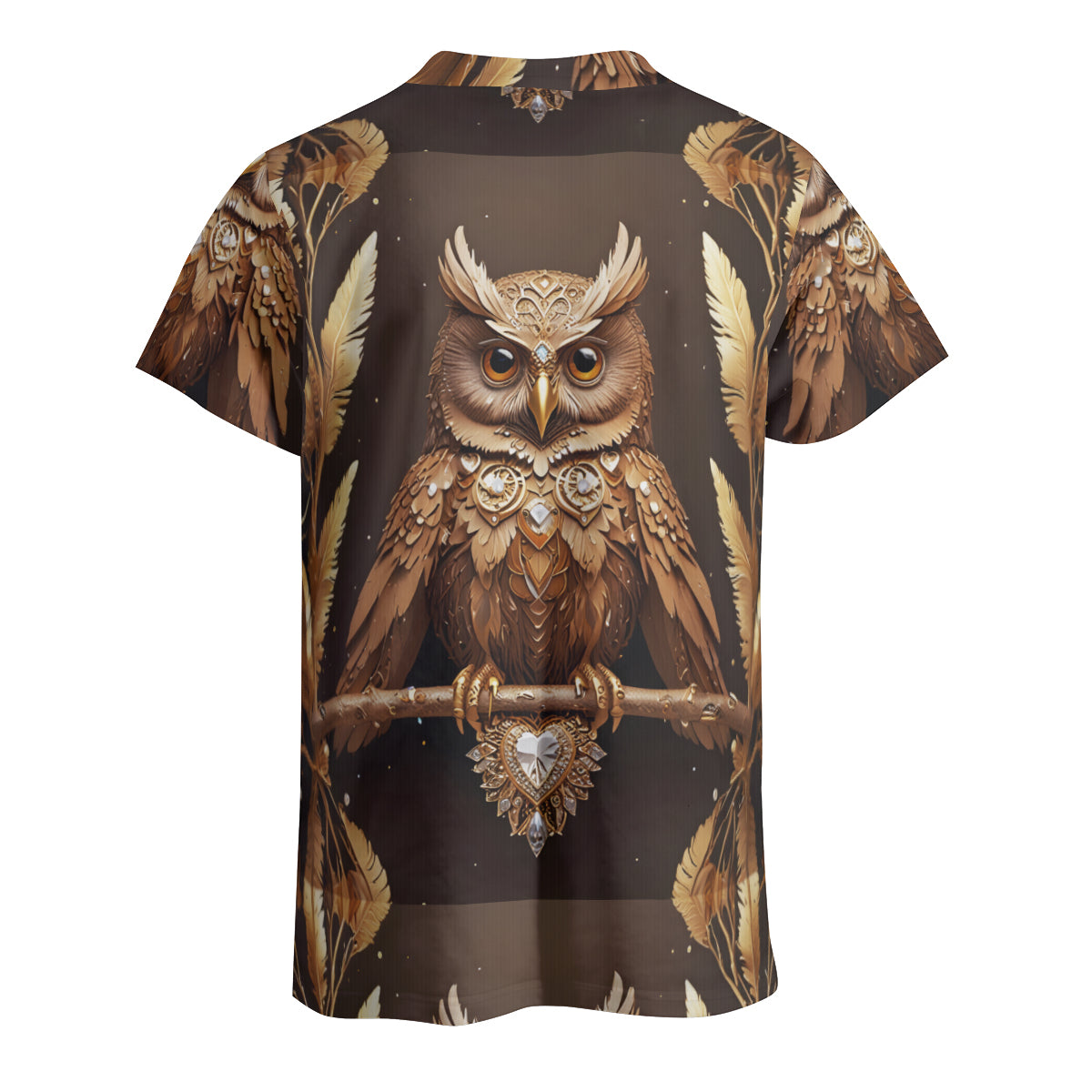 Elegant Owl Men's Comfort T-Shirt