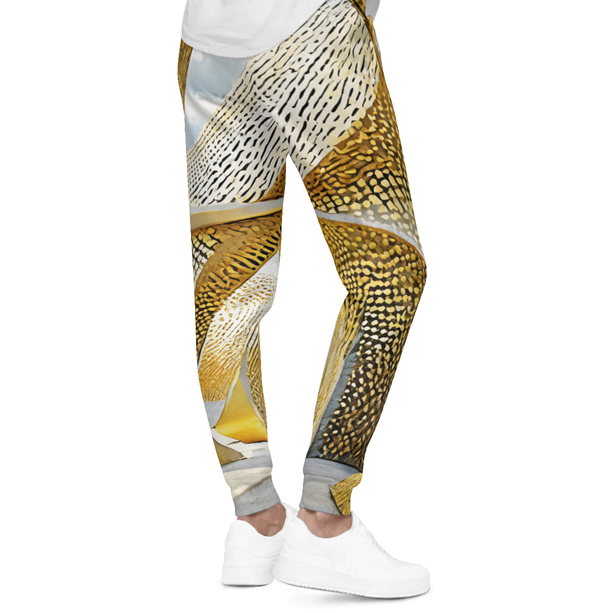 Golden Archtectural Men's Adult Lightweight Hoodie Set | Air Layer