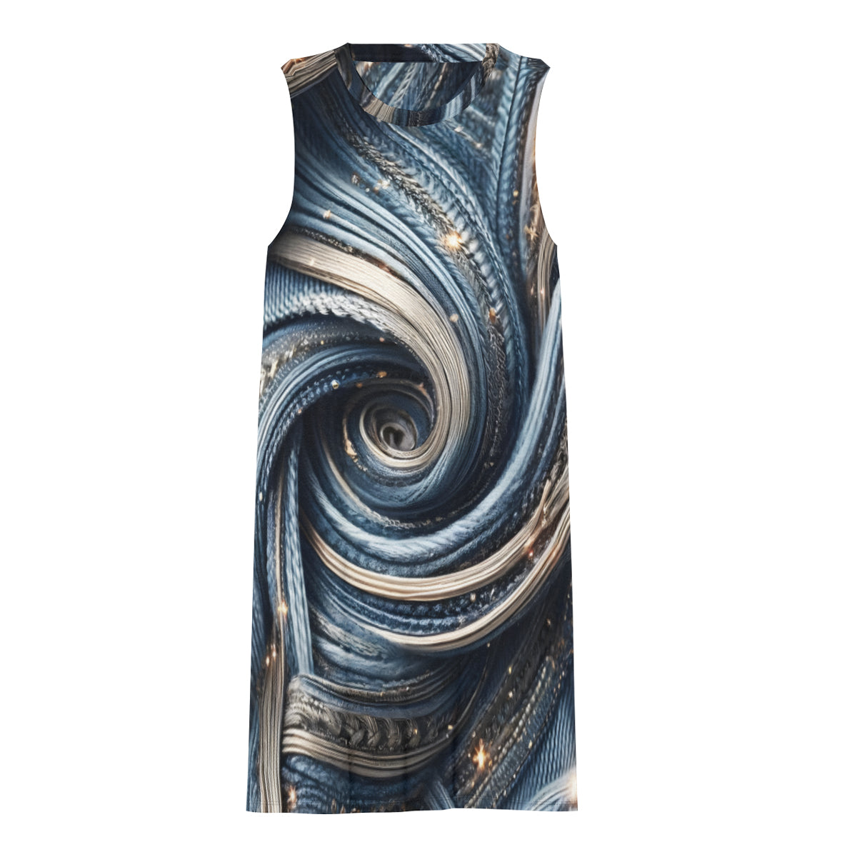 Blue Style Women's Casual Dress | Polyester