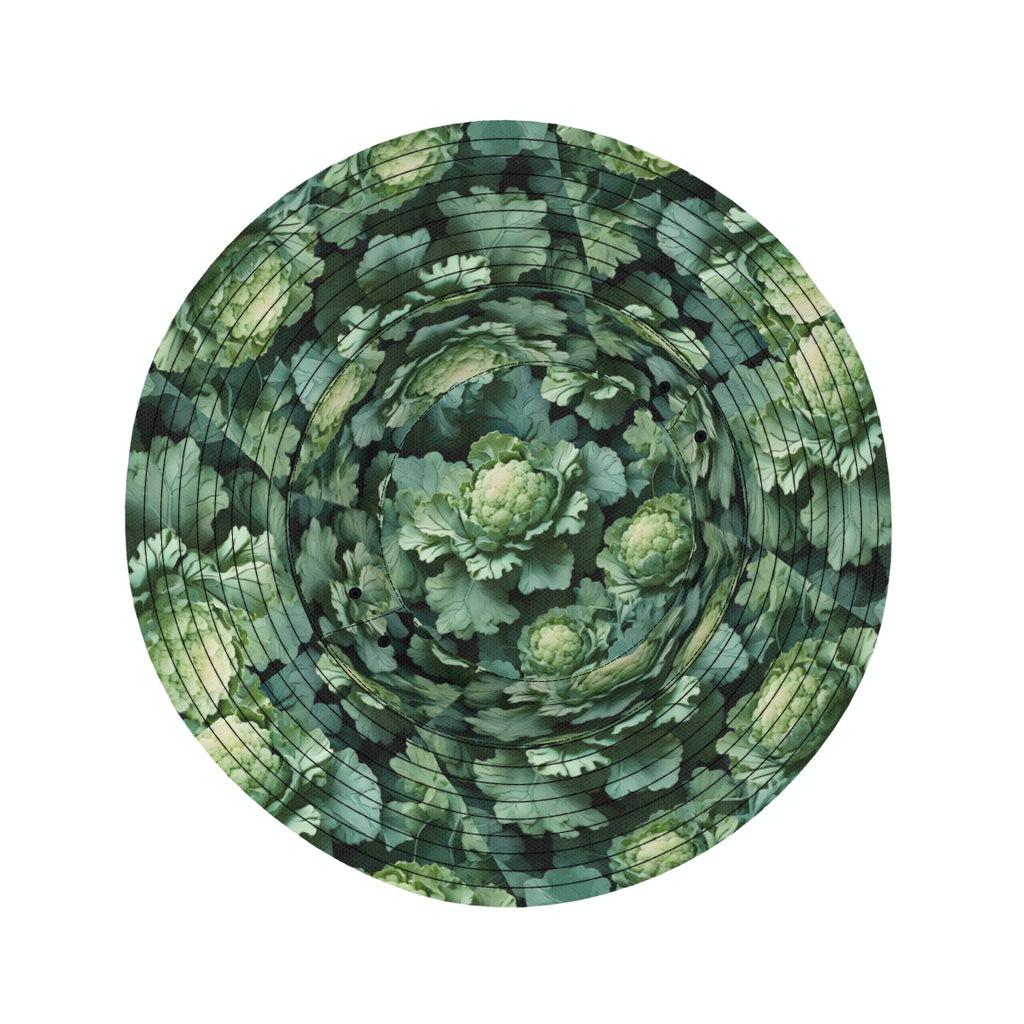 Brocoli Double-Sided Unisex Polyester Bucket Hat