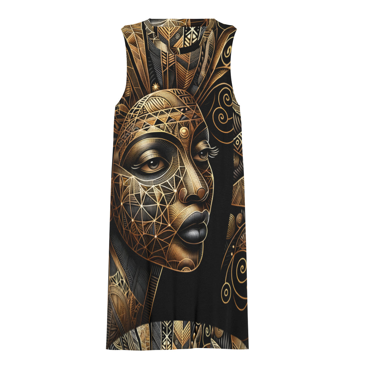 Afrocentric Women's Casual Dress | Polyester