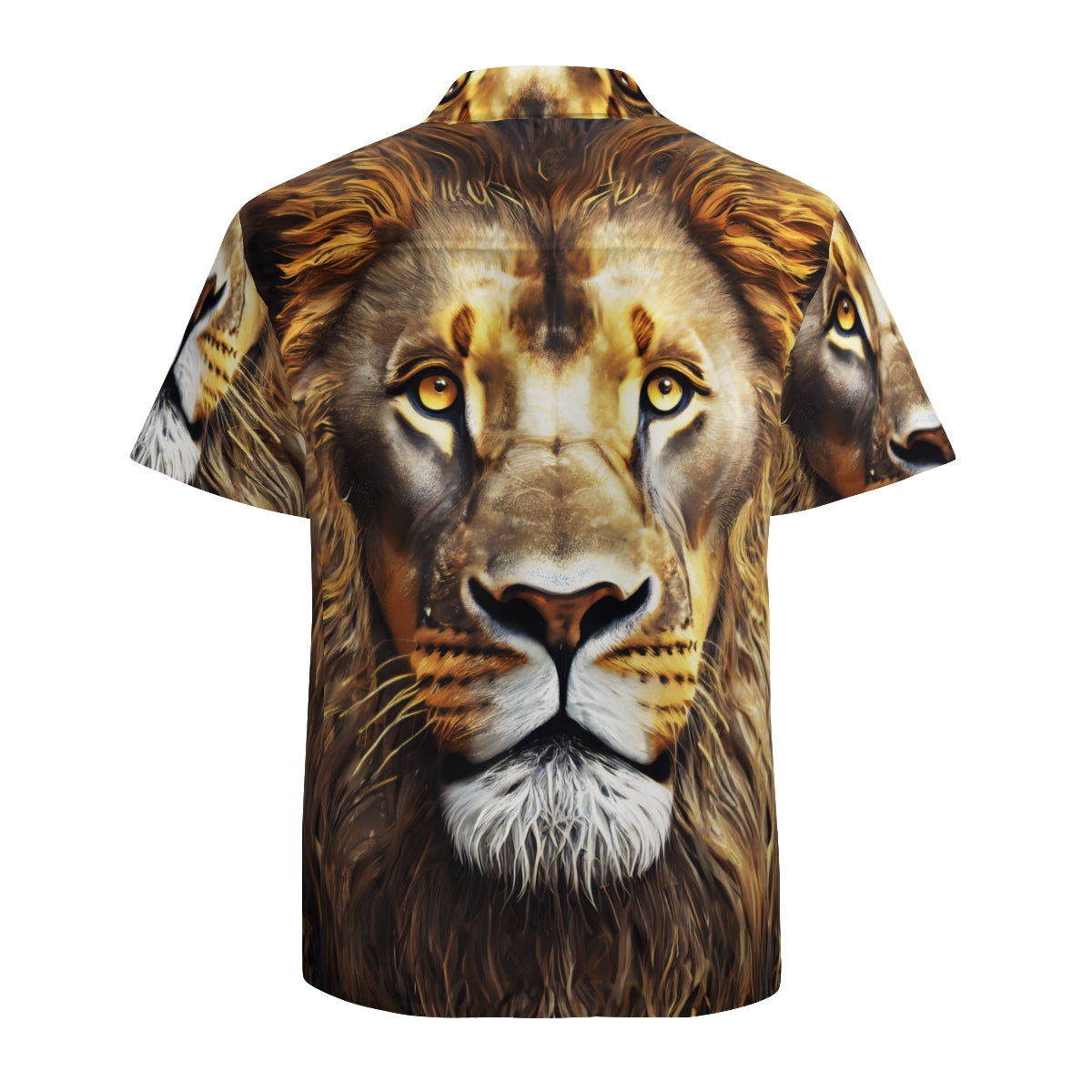 Lion Short Sleeves Men's Shirt