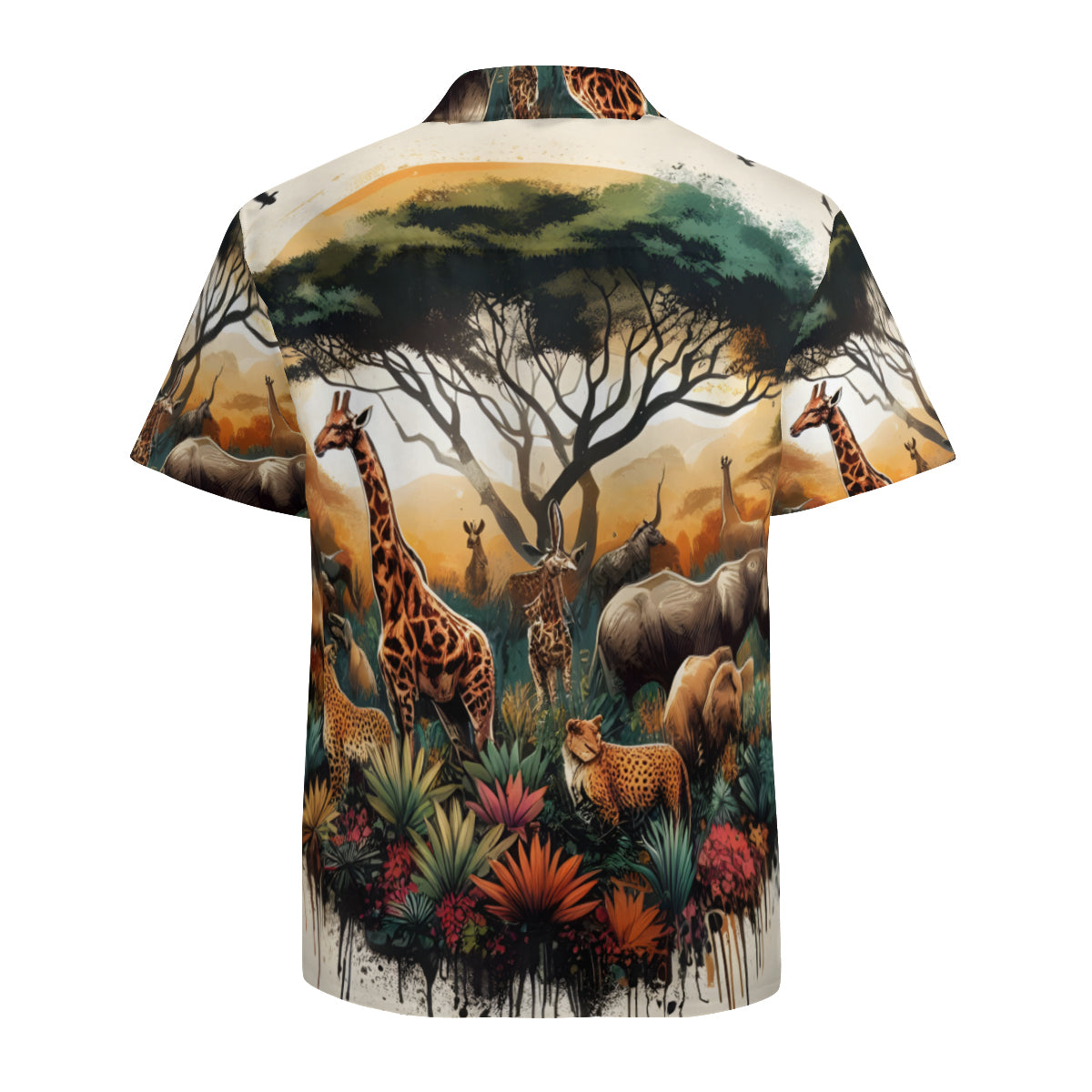 Animal Kingdom Short Sleeves Men's Shirt