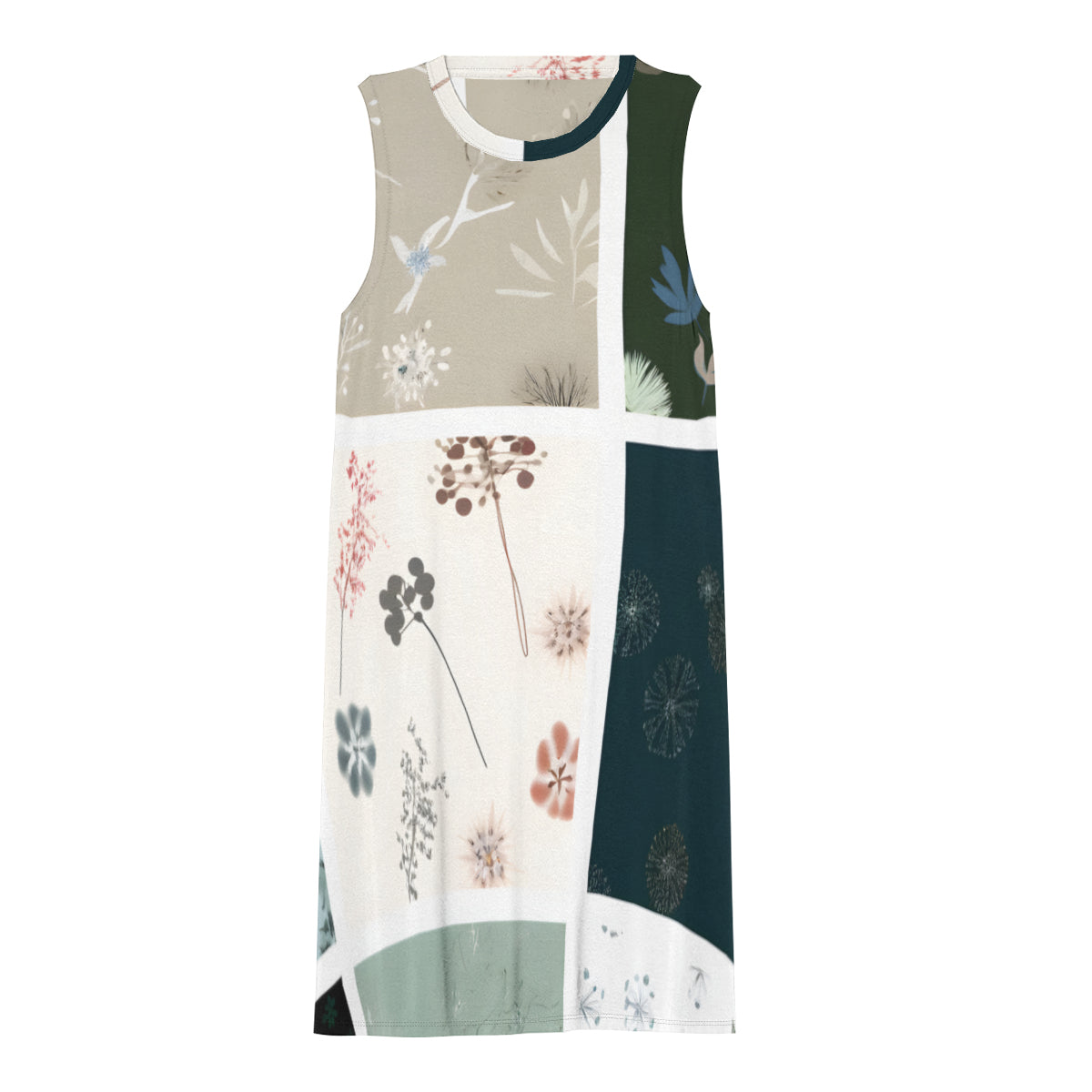 Floral Women's Casual Dress | Polyester