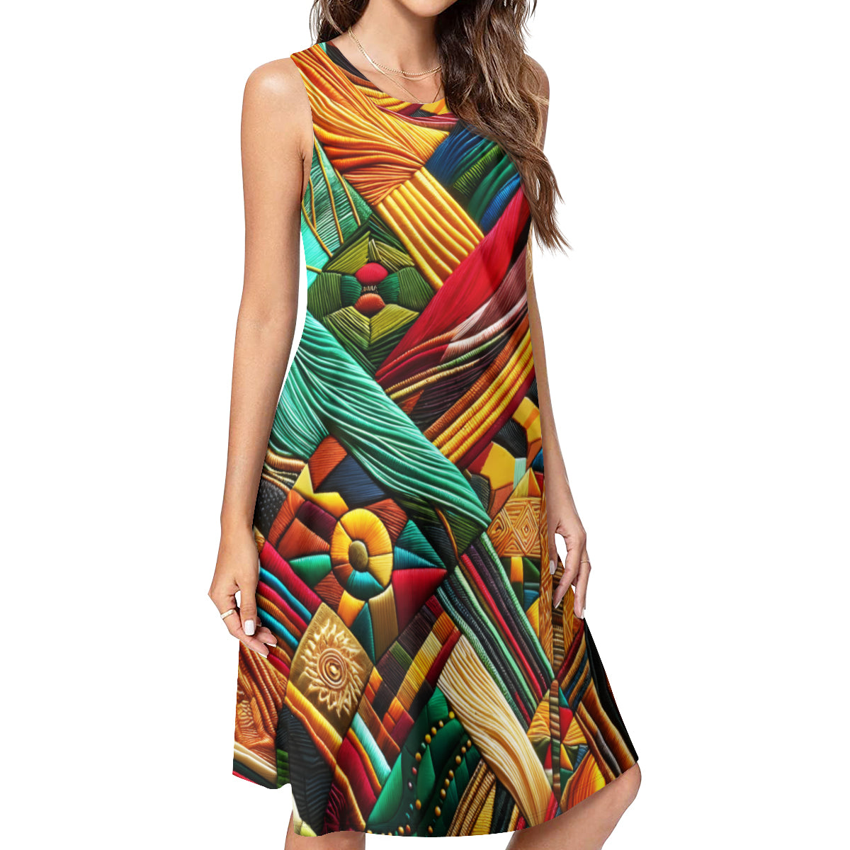 Vibrant Threads  Women's Casual Dress | Polyester