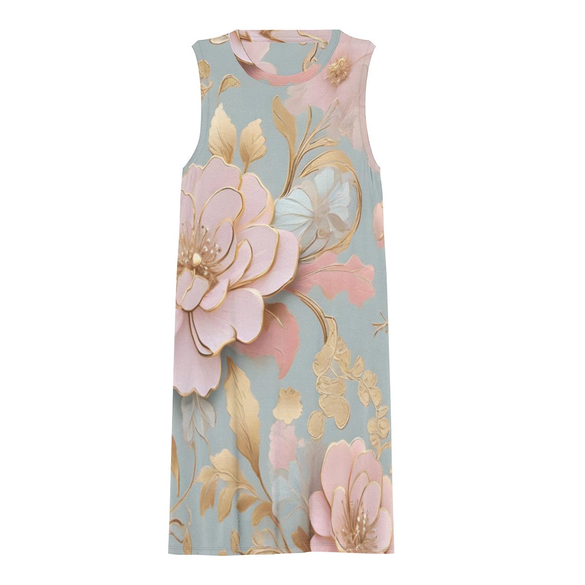 Floral Women's Casual Dress | Polyester
