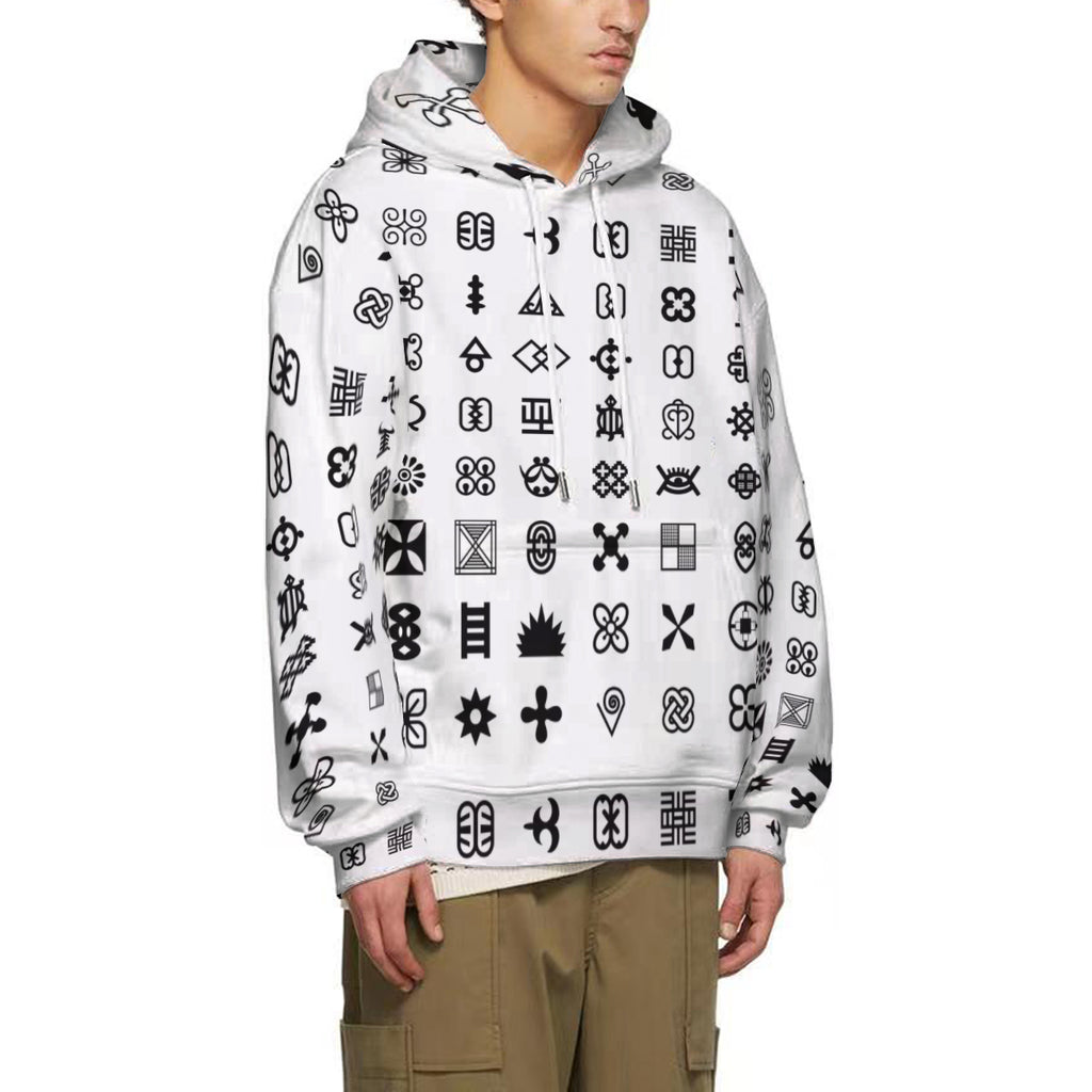 Adinkra Symbols Unisex Hoodie (DTG) | 320GSM Cotton