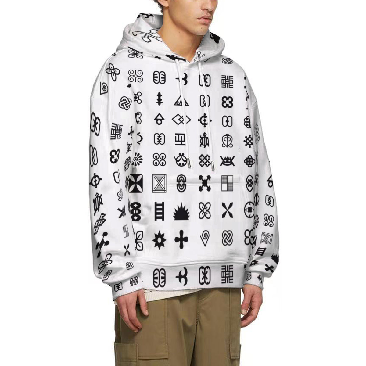 Adinkra Symbols Unisex Hoodie (DTG) | 320GSM Cotton
