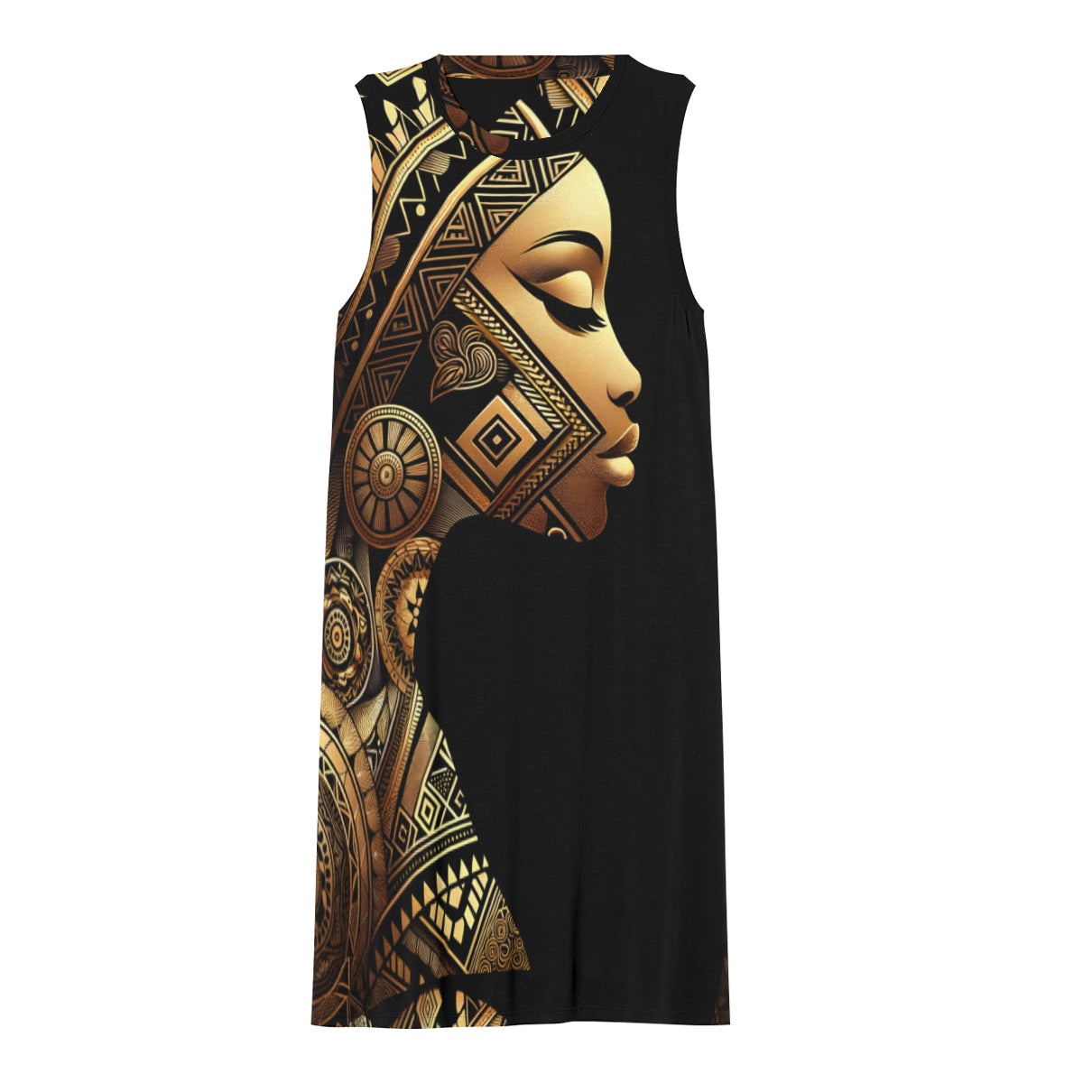 Afrocentric Women's Casual Dress | Polyester