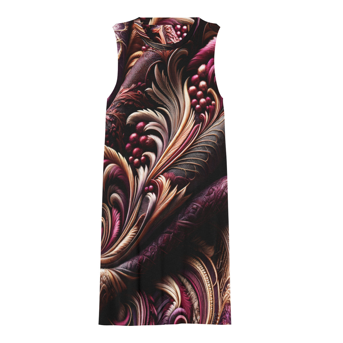 Rich Plum Women's Casual Dress | Polyester