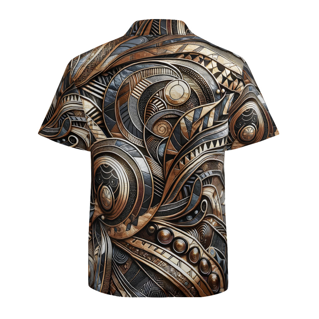 Metallica Leaf  Short Sleeves Men's Shirt