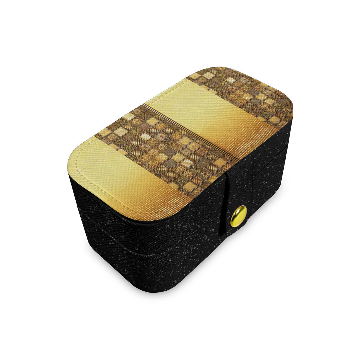 Golden Style Personalized Portable Jewelry Box