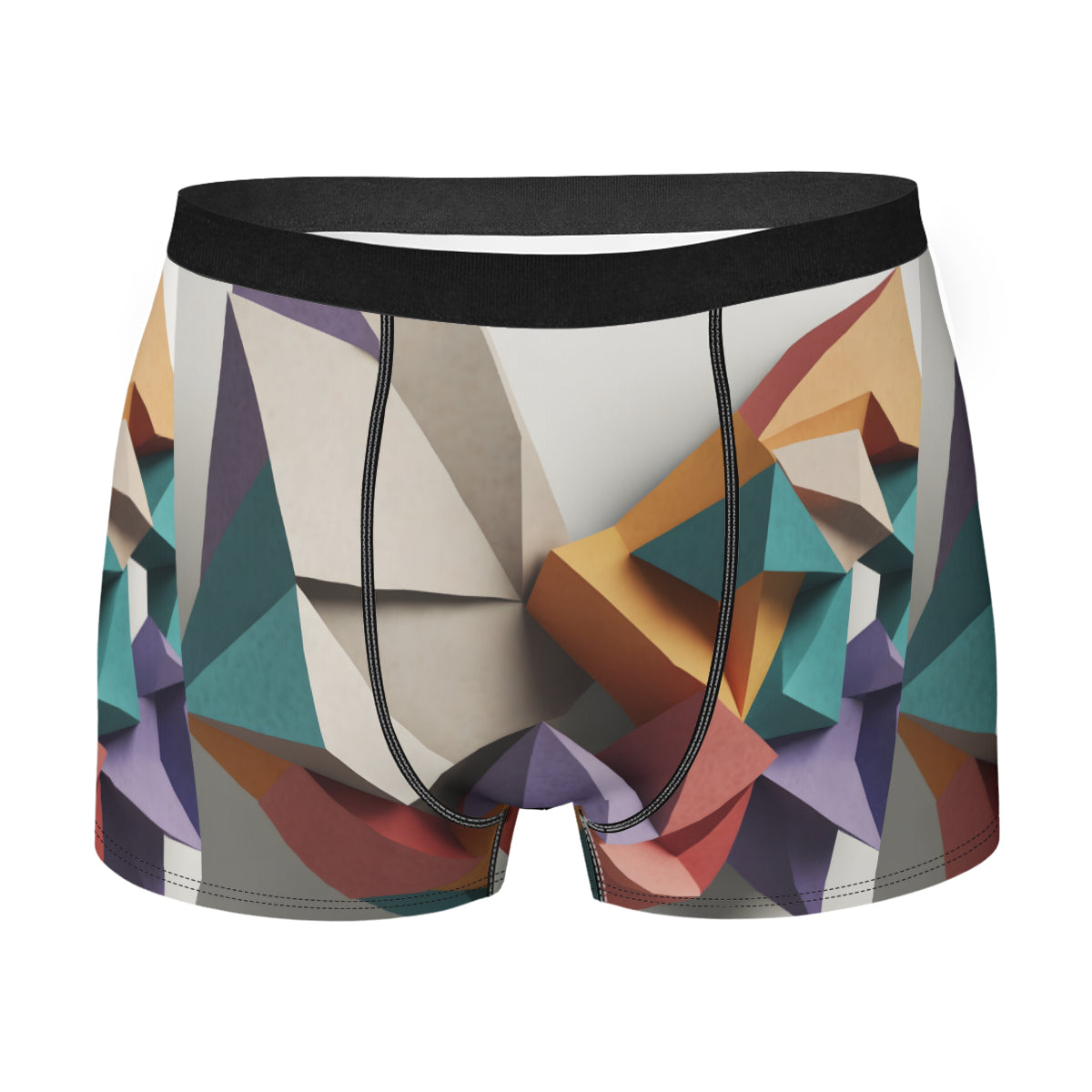Geometric 3D Men's Underwear