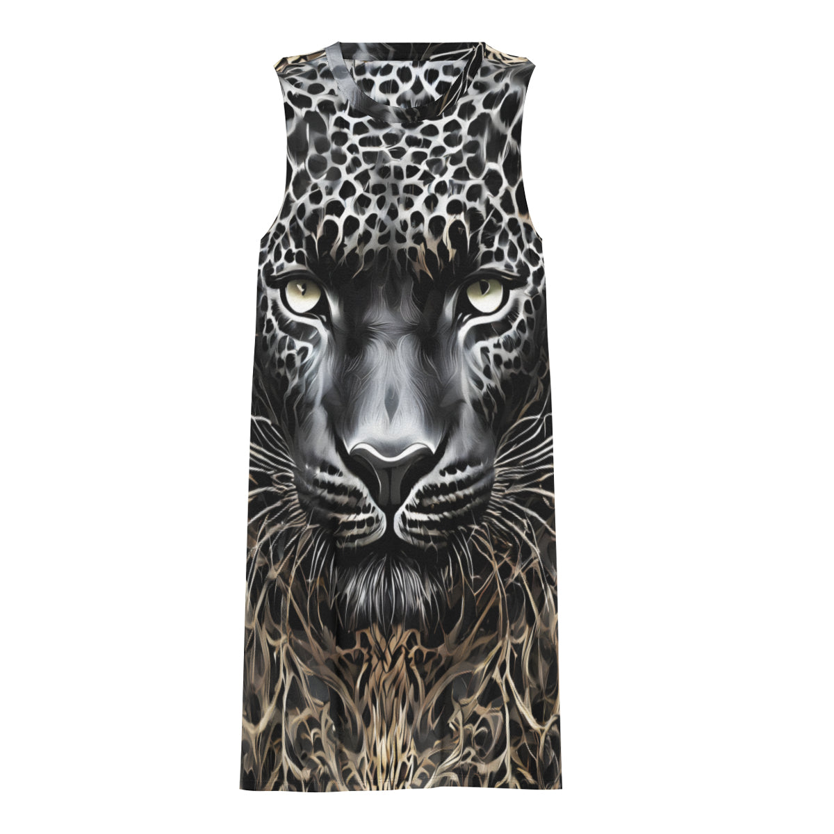 Leopard Women's Casual Dress | Polyester