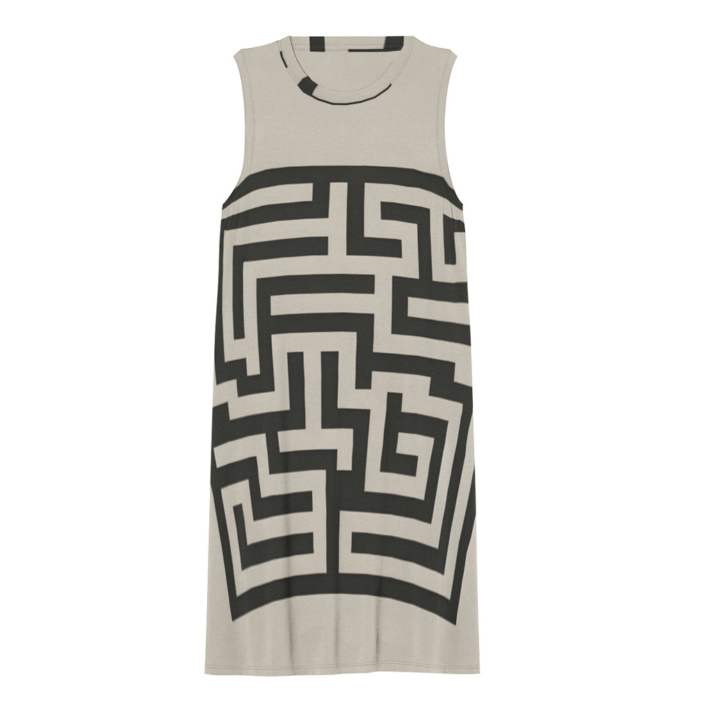 Minimalistic Women's Casual Dress | Polyester
