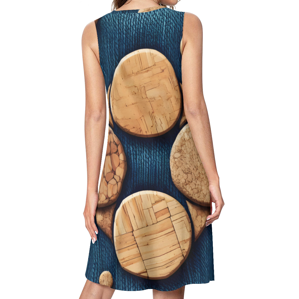 Blue Cork Women's Casual Dress | Polyester