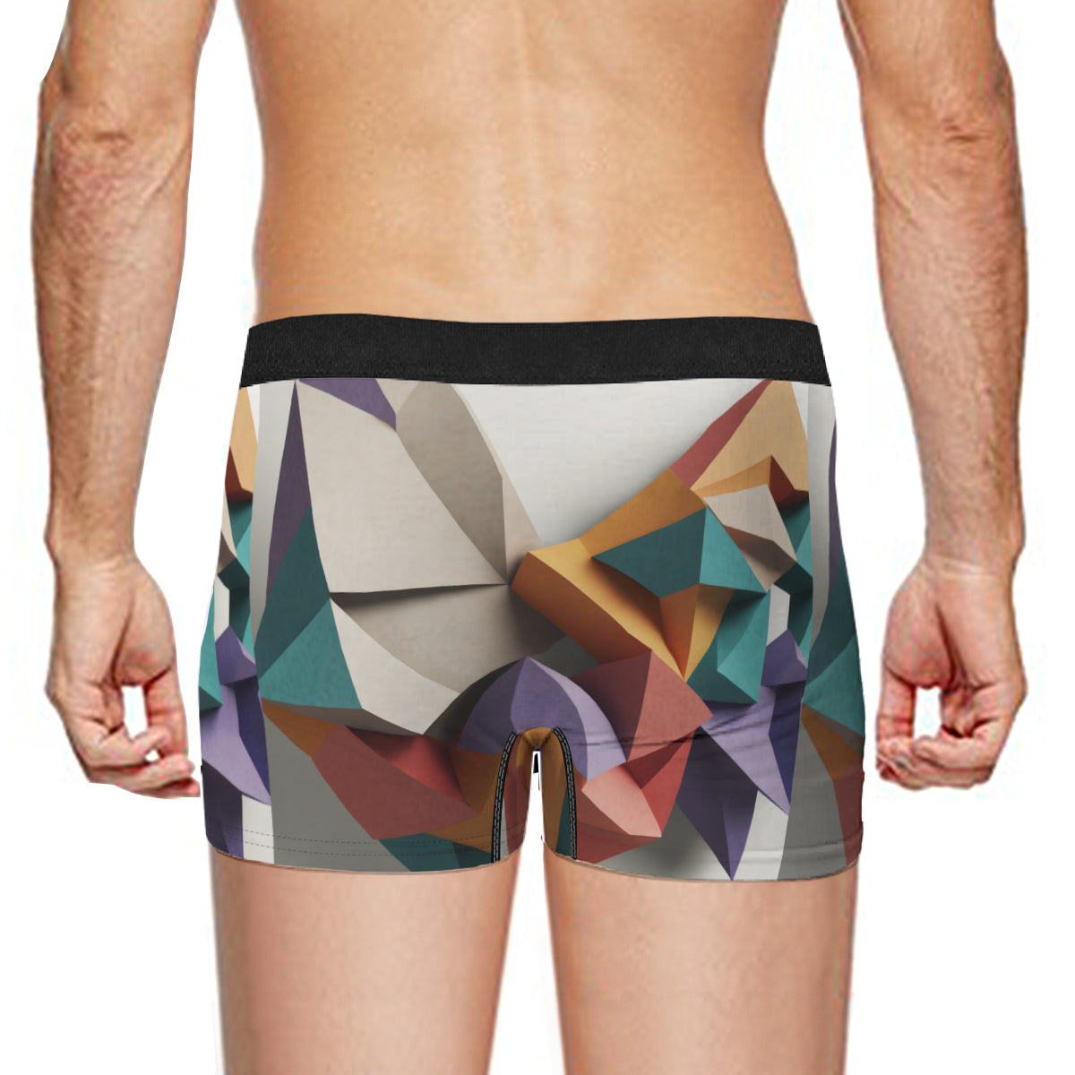 Geometric 3D Men's Underwear