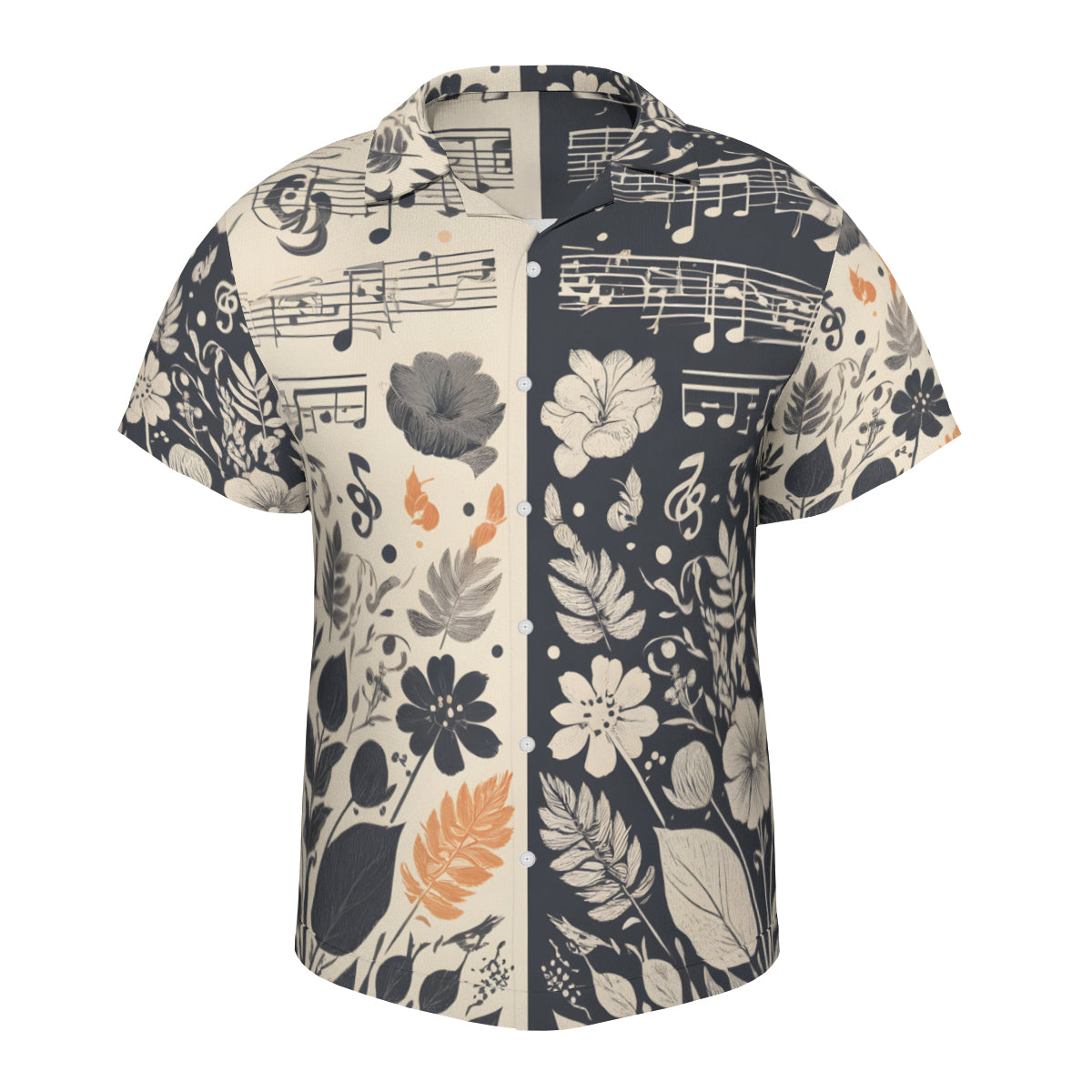 Musical Harmony  Short Sleeves Men's Shirt
