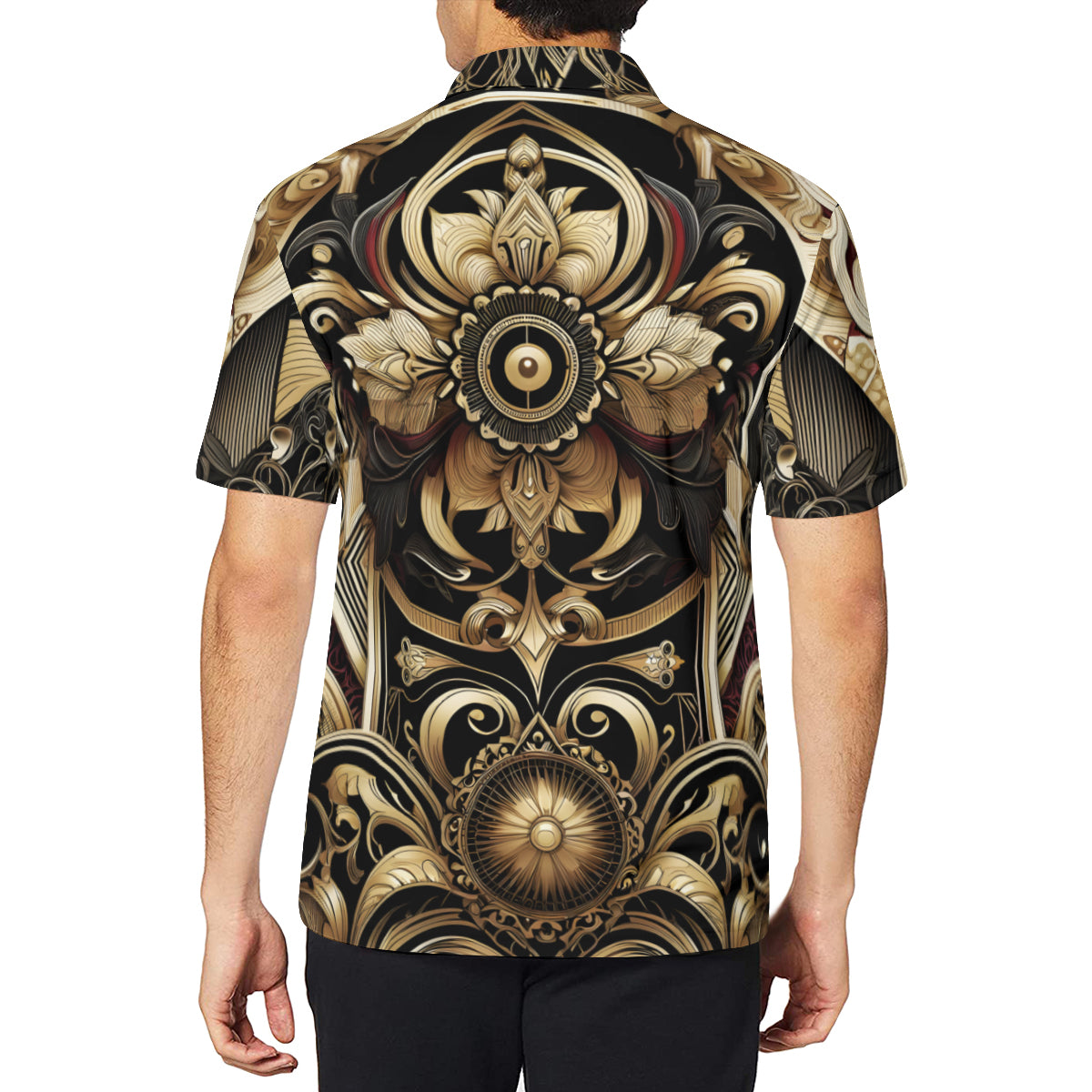 Golf Lovers Men's Premium European Size POLO Shirt | 95% Polyester+5% Spandex