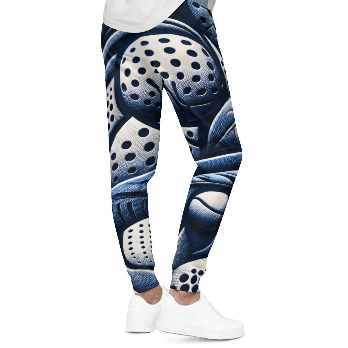 Blue Style Men's Adult Hoodie Set (Double-Layer Hood) | Health Fabric
