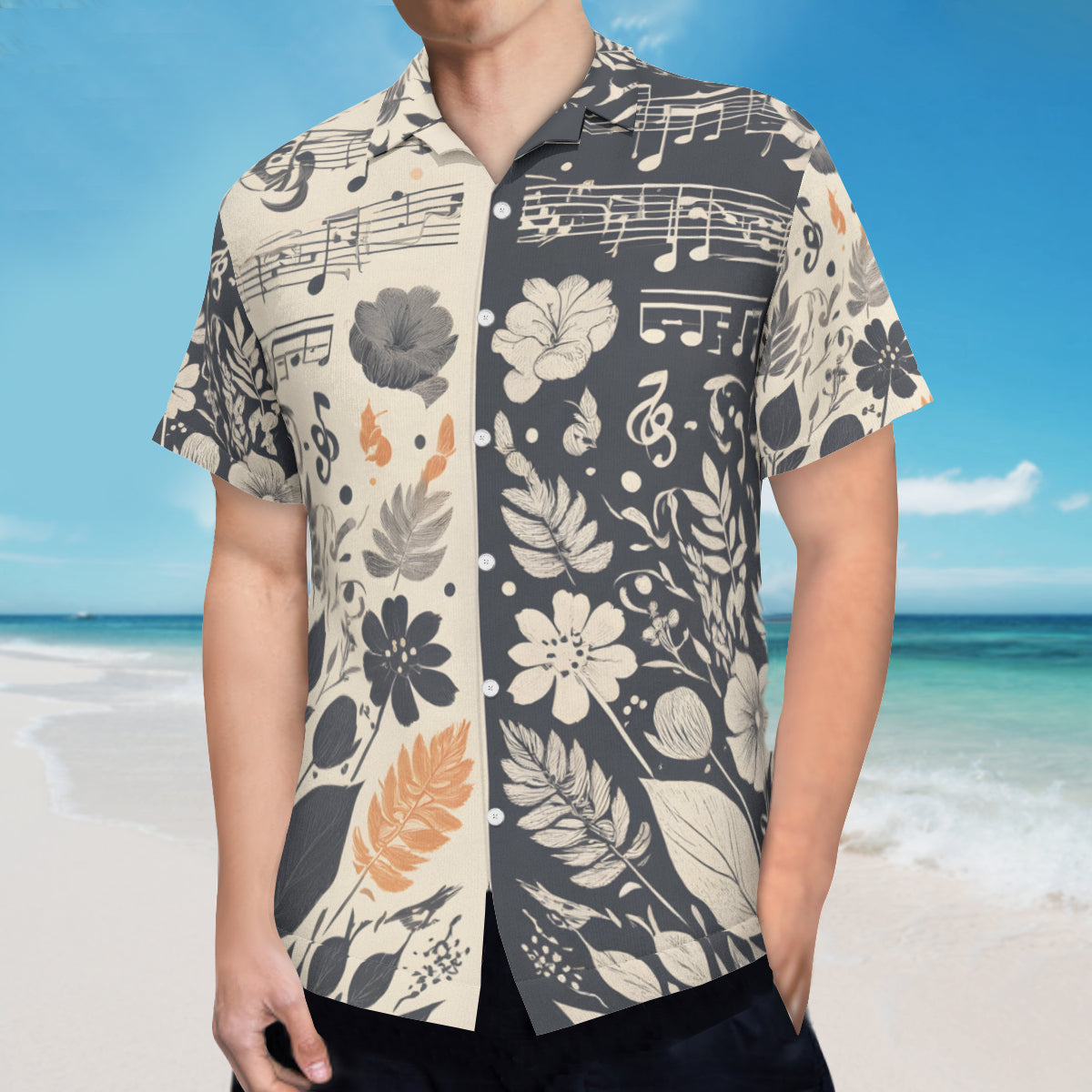 Musical Harmony  Short Sleeves Men's Shirt