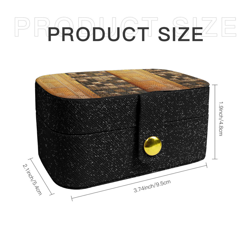 Golden Style Personalized Portable Jewelry Box