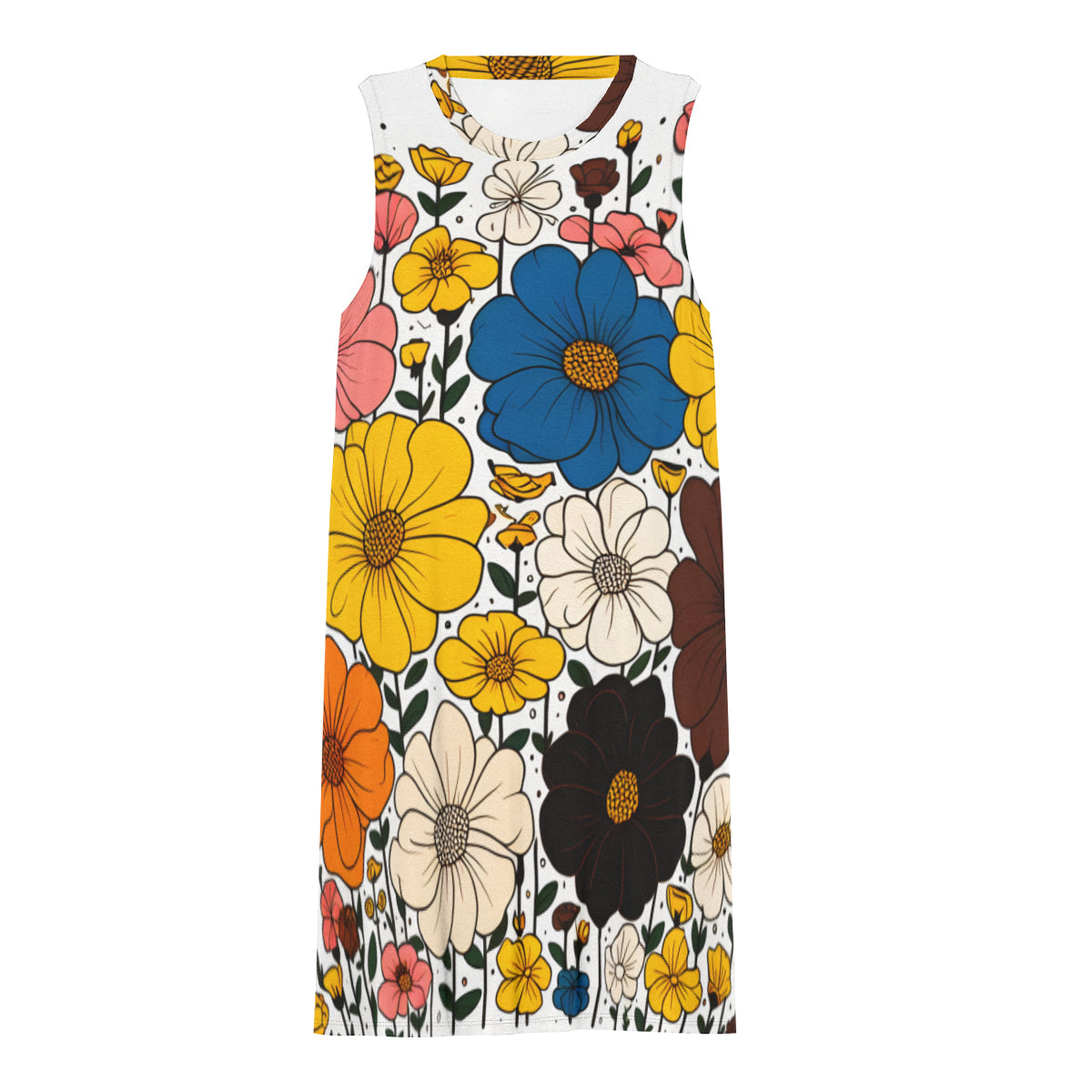 Floral  Women's Casual Dress | Polyester