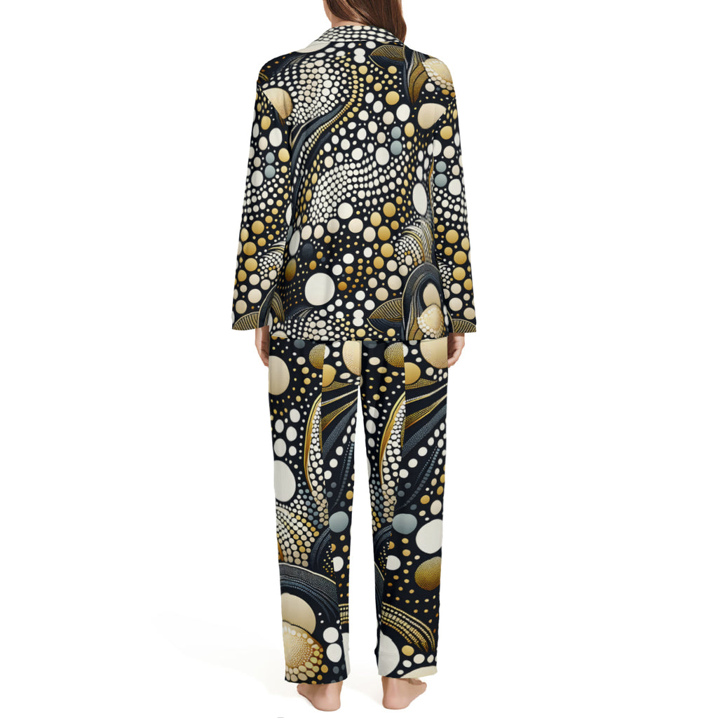 Abstract Dotted Adult Long-Sleeved (Multi-Sided Design) | Polyester