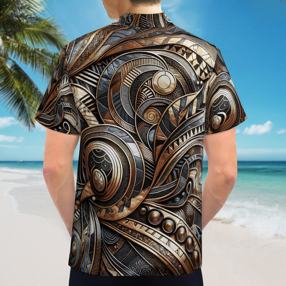 Metallica Leaf  Short Sleeves Men's Shirt