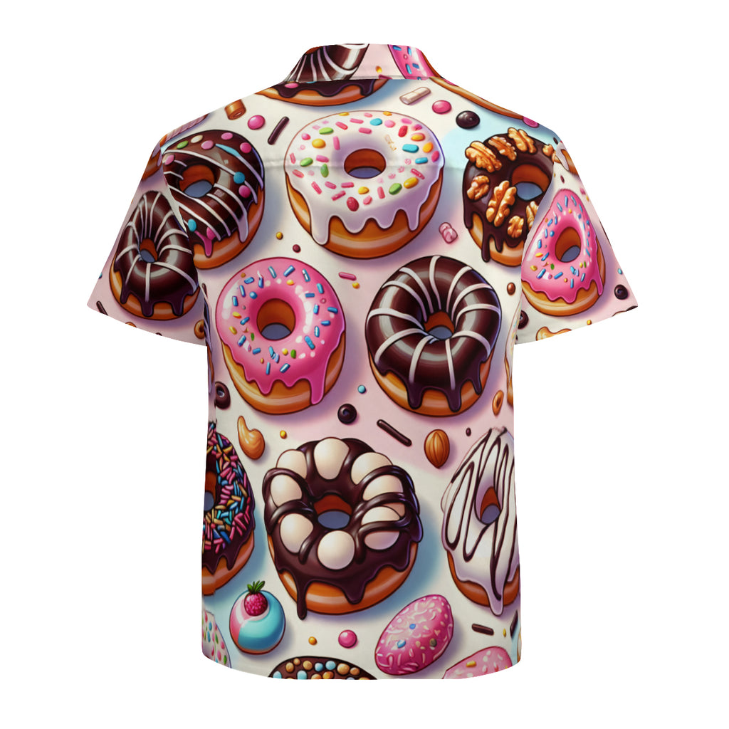Donut Short Sleeves Men's Shirt