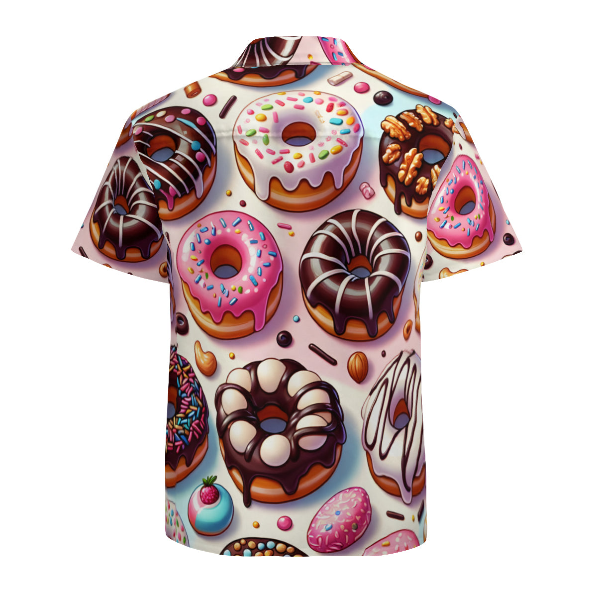Donut Short Sleeves Men's Shirt