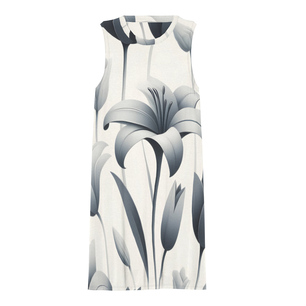 Floral Women's Casual Dress | Polyester