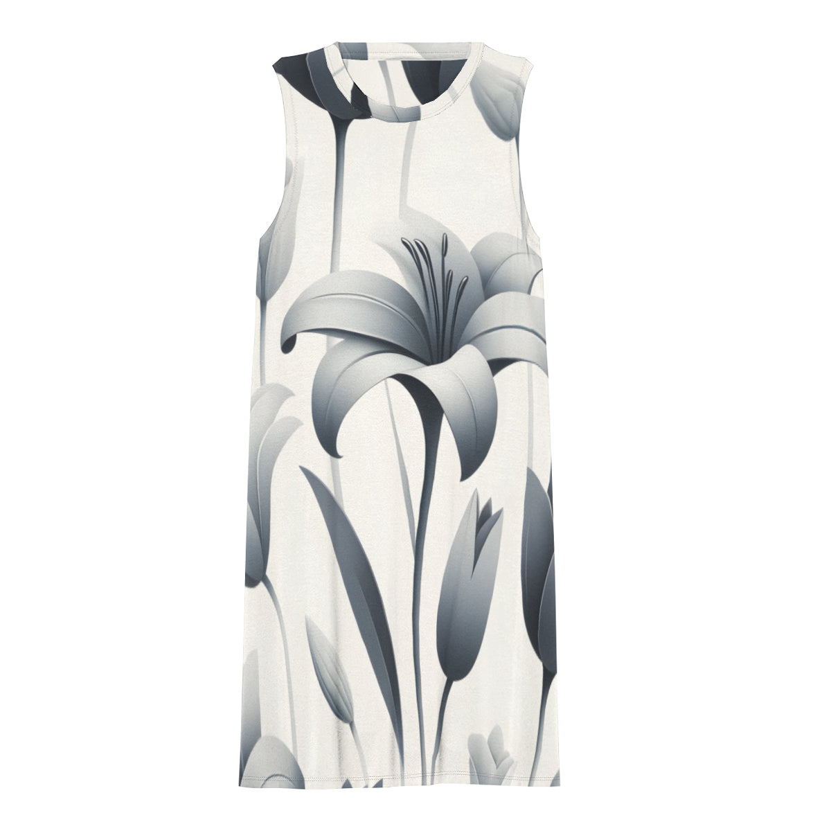 Floral Women's Casual Dress | Polyester